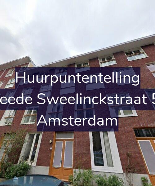 Foto gevel Huurpuntentelling voor Tweede Sweelinckstraat 5-G, Amsterdam