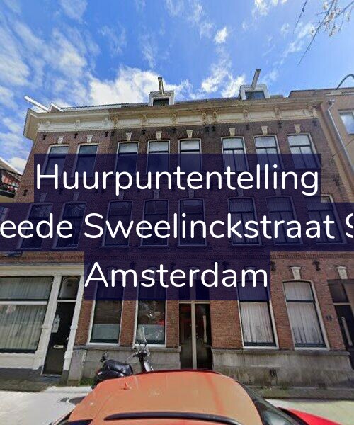 Foto gevel Huurpuntentelling voor Tweede Sweelinckstraat 9-H, Amsterdam