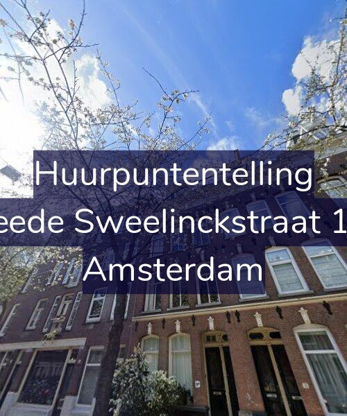 Foto gevel Huurpuntentelling voor Tweede Sweelinckstraat 18-2, Amsterdam