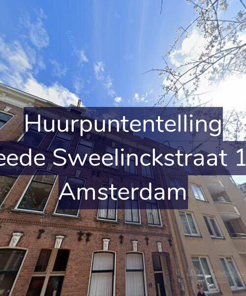 Foto gevel Huurpuntentelling voor Tweede Sweelinckstraat 11-2, Amsterdam