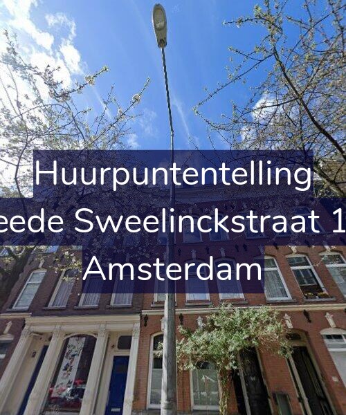 Foto gevel Huurpuntentelling voor Tweede Sweelinckstraat 12-2, Amsterdam