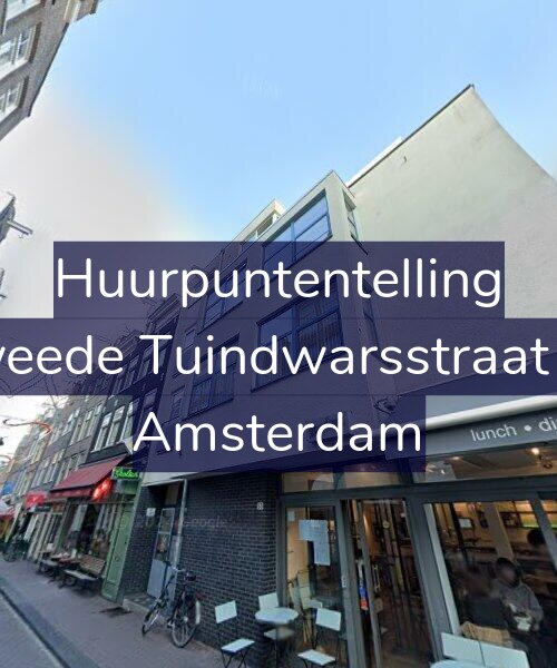 Foto gevel Huurpuntentelling voor Tweede Tuindwarsstraat 51, Amsterdam