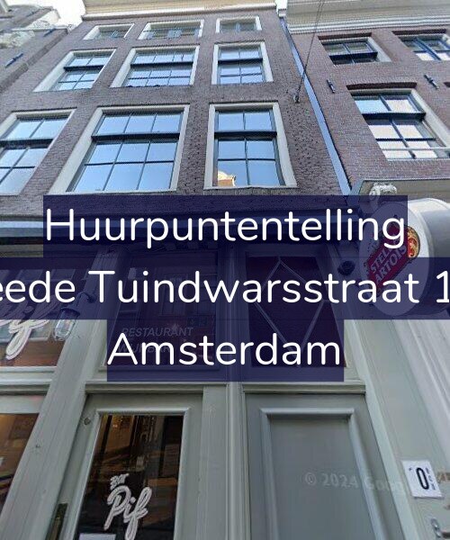 Foto gevel Huurpuntentelling voor Tweede Tuindwarsstraat 10-C, Amsterdam