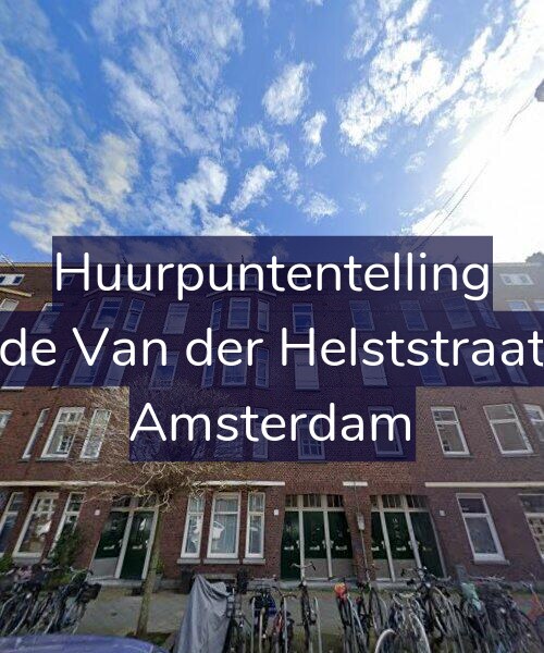 Foto gevel Huurpuntentelling voor Tweede Van der Helststraat 37-2, Amsterdam