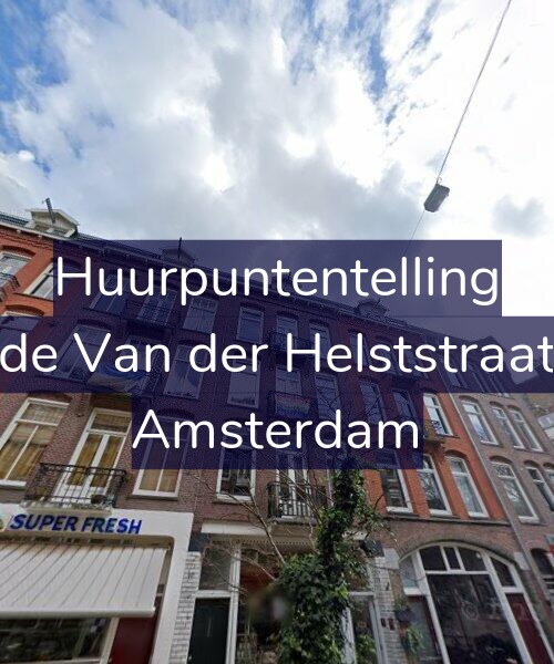 Foto gevel Huurpuntentelling voor Tweede Van der Helststraat 17-2, Amsterdam