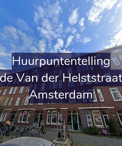 Foto gevel Huurpuntentelling voor Tweede Van der Helststraat 33-2, Amsterdam