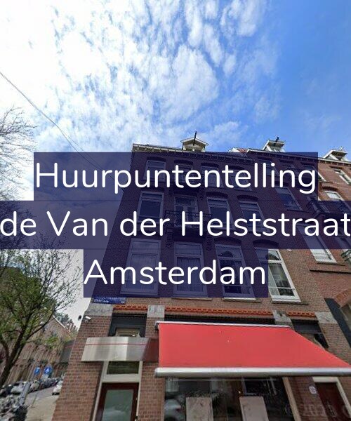 Foto gevel Huurpuntentelling voor Tweede Van der Helststraat 32-2, Amsterdam