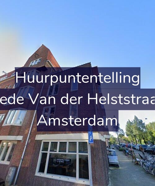 Foto gevel Huurpuntentelling voor Tweede Van der Helststraat 77, Amsterdam