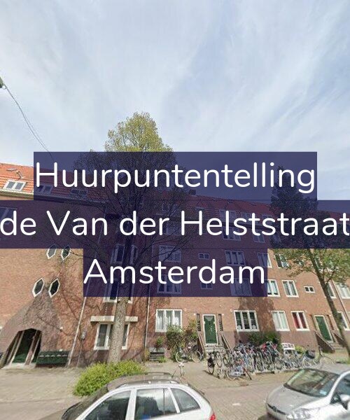 Foto gevel Huurpuntentelling voor Tweede Van der Helststraat 85-4, Amsterdam