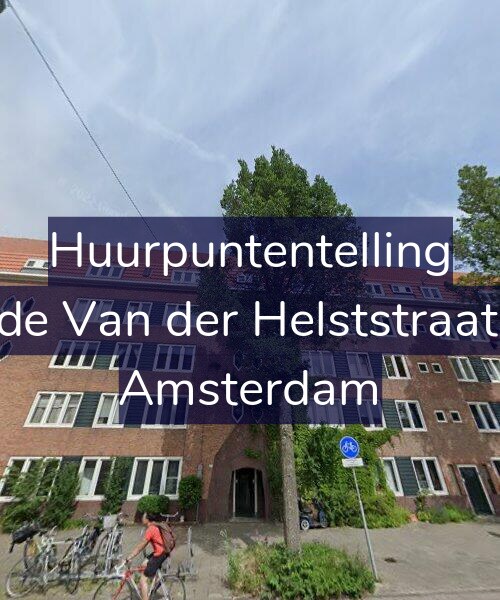 Foto gevel Huurpuntentelling voor Tweede Van der Helststraat 57-H, Amsterdam