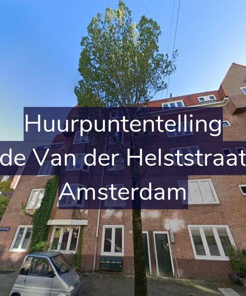 Foto gevel Huurpuntentelling voor Tweede Van der Helststraat 45-2, Amsterdam