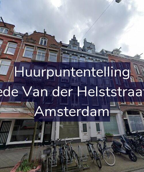 Foto gevel Huurpuntentelling voor Tweede Van der Helststraat 9-H, Amsterdam