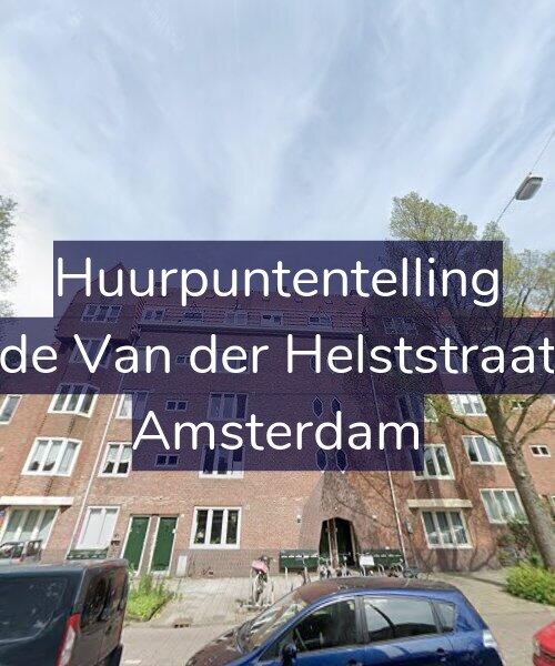 Foto gevel Huurpuntentelling voor Tweede Van der Helststraat 81-3, Amsterdam
