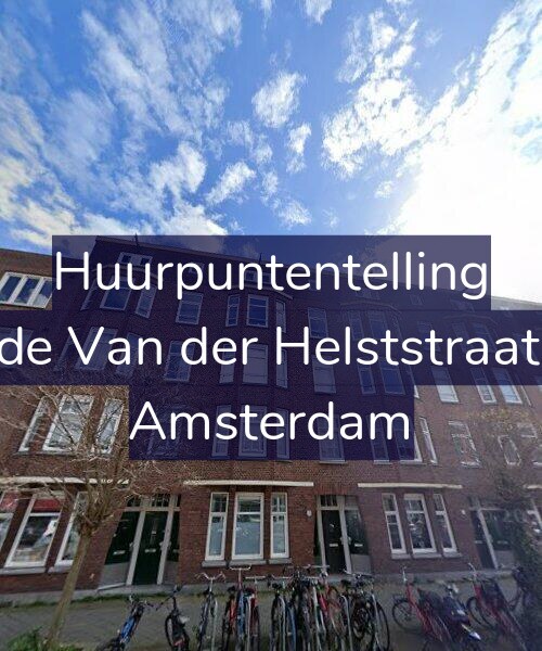 Foto gevel Huurpuntentelling voor Tweede Van der Helststraat 29-H, Amsterdam