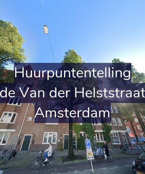 Foto gevel Huurpuntentelling voor Tweede Van der Helststraat 73-1, Amsterdam