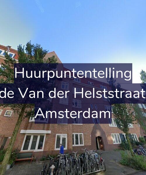 Foto gevel Huurpuntentelling voor Tweede Van der Helststraat 51-H, Amsterdam