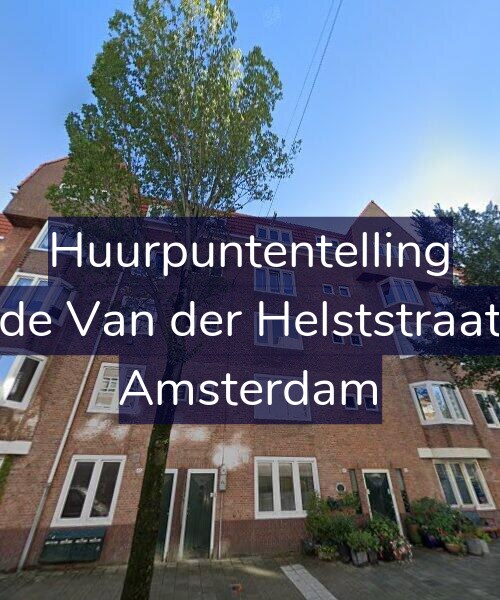 Foto gevel Huurpuntentelling voor Tweede Van der Helststraat 47-1, Amsterdam