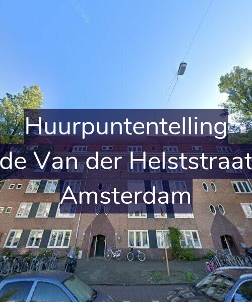 Foto gevel Huurpuntentelling voor Tweede Van der Helststraat 63-1, Amsterdam