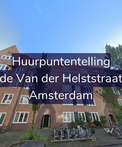 Foto gevel Huurpuntentelling voor Tweede Van der Helststraat 53-1, Amsterdam