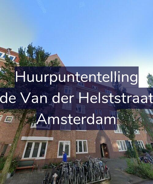 Foto gevel Huurpuntentelling voor Tweede Van der Helststraat 51-3, Amsterdam