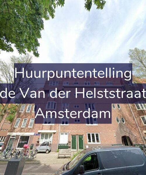 Foto gevel Huurpuntentelling voor Tweede Van der Helststraat 79-3, Amsterdam