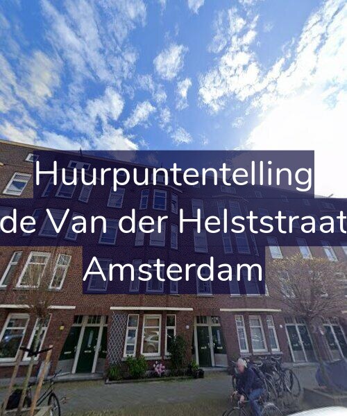 Foto gevel Huurpuntentelling voor Tweede Van der Helststraat 35-1, Amsterdam