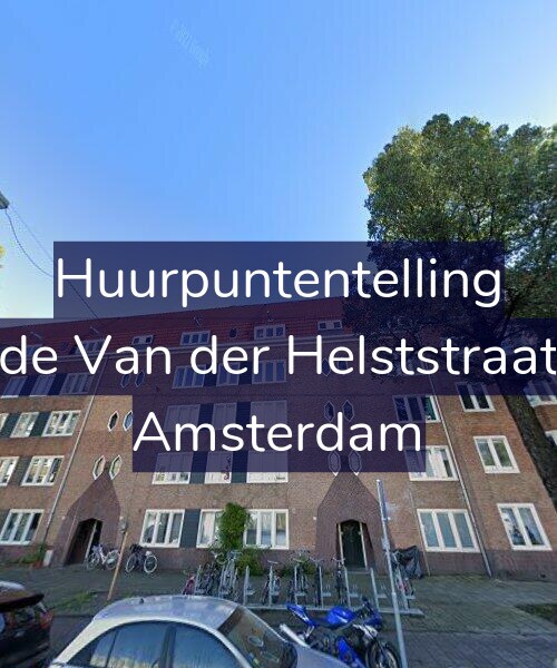 Foto gevel Huurpuntentelling voor Tweede Van der Helststraat 65-1, Amsterdam