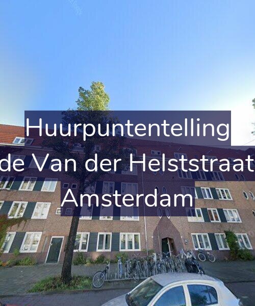 Foto gevel Huurpuntentelling voor Tweede Van der Helststraat 61-H, Amsterdam
