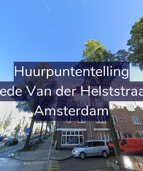 Foto gevel Huurpuntentelling voor Tweede Van der Helststraat 75, Amsterdam