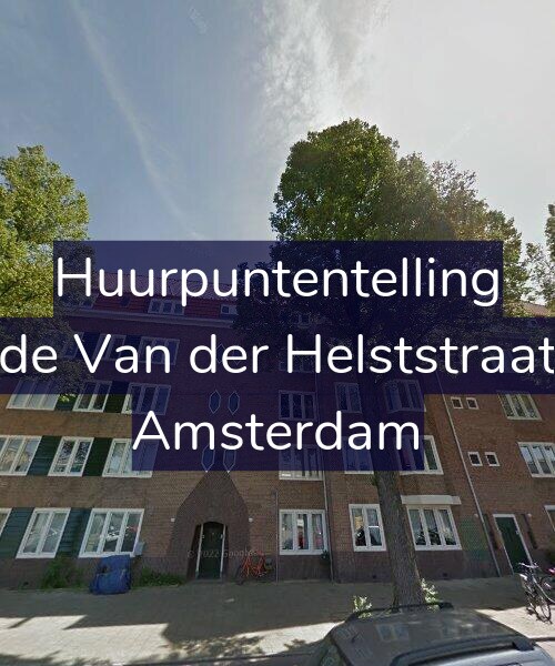 Foto gevel Huurpuntentelling voor Tweede Van der Helststraat 67-3, Amsterdam