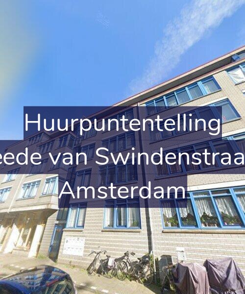Foto gevel Huurpuntentelling voor Tweede van Swindenstraat 74, Amsterdam