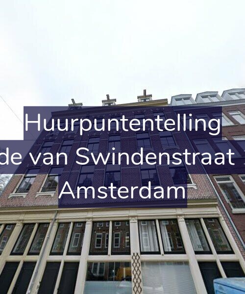 Foto gevel Huurpuntentelling voor Tweede van Swindenstraat 188-2, Amsterdam