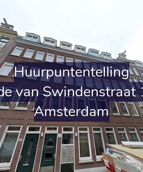 Foto gevel Huurpuntentelling voor Tweede van Swindenstraat 178-D, Amsterdam