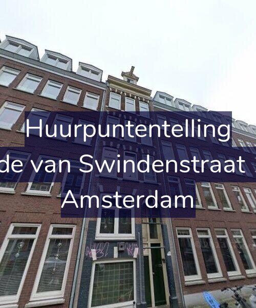 Foto gevel Huurpuntentelling voor Tweede van Swindenstraat 176-1, Amsterdam
