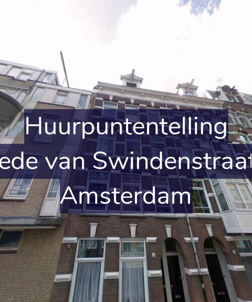Foto gevel Huurpuntentelling voor Tweede van Swindenstraat 8-1, Amsterdam