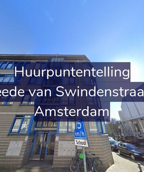 Foto gevel Huurpuntentelling voor Tweede van Swindenstraat 52, Amsterdam