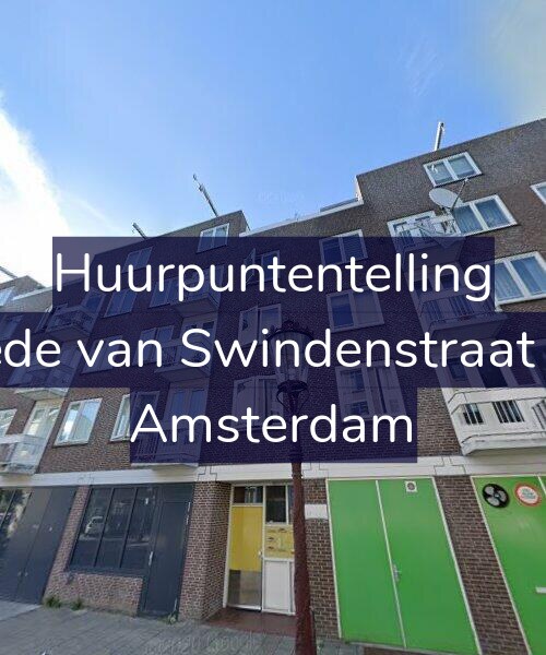 Foto gevel Huurpuntentelling voor Tweede van Swindenstraat 37-D, Amsterdam