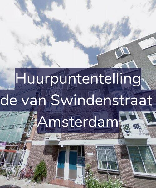Foto gevel Huurpuntentelling voor Tweede van Swindenstraat 19-M, Amsterdam