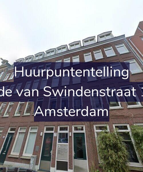 Foto gevel Huurpuntentelling voor Tweede van Swindenstraat 168-A, Amsterdam