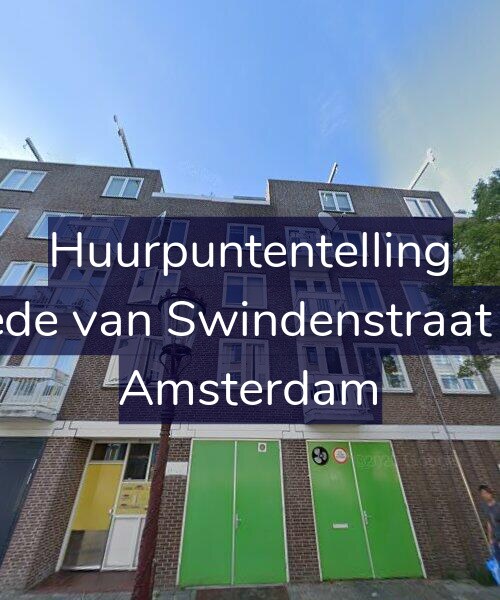 Foto gevel Huurpuntentelling voor Tweede van Swindenstraat 39-B, Amsterdam