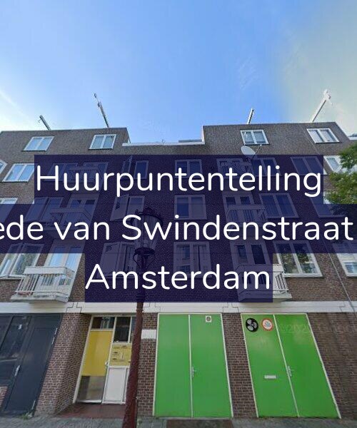 Foto gevel Huurpuntentelling voor Tweede van Swindenstraat 39-F, Amsterdam