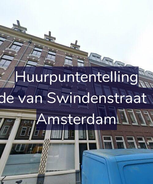 Foto gevel Huurpuntentelling voor Tweede van Swindenstraat 186-1, Amsterdam