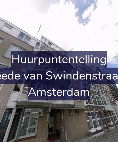 Foto gevel Huurpuntentelling voor Tweede van Swindenstraat 18, Amsterdam
