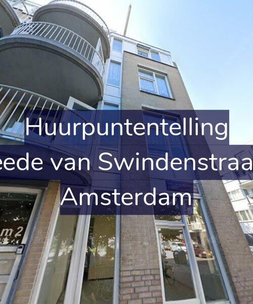 Foto gevel Huurpuntentelling voor Tweede van Swindenstraat 20, Amsterdam