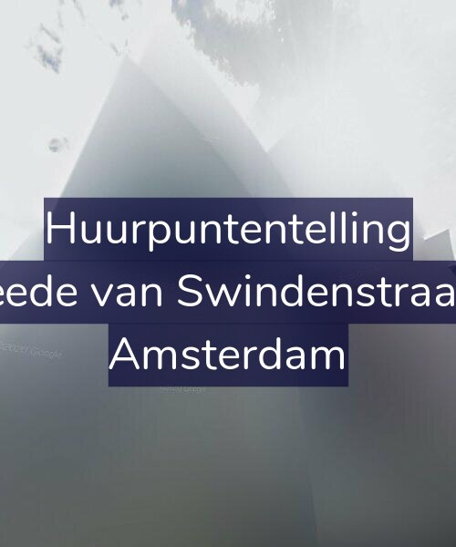 Foto gevel Huurpuntentelling voor Tweede van Swindenstraat 72, Amsterdam