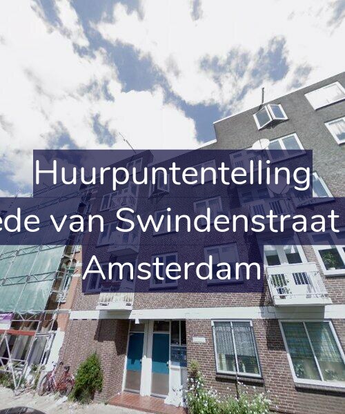 Foto gevel Huurpuntentelling voor Tweede van Swindenstraat 19-C, Amsterdam