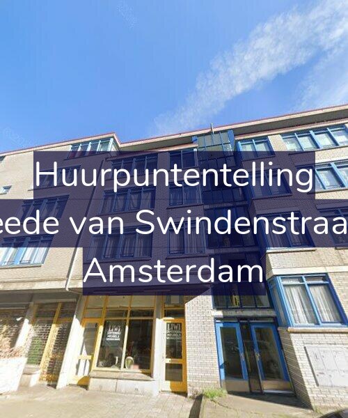 Foto gevel Huurpuntentelling voor Tweede van Swindenstraat 62, Amsterdam