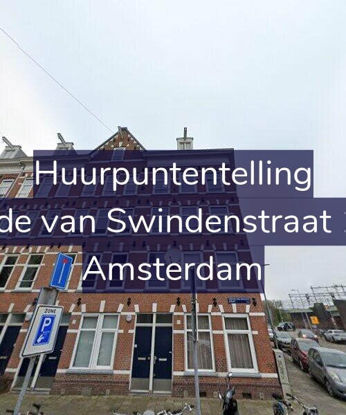 Foto gevel Huurpuntentelling voor Tweede van Swindenstraat 125-1, Amsterdam