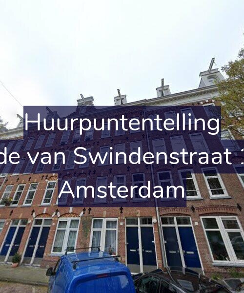 Foto gevel Huurpuntentelling voor Tweede van Swindenstraat 101-H, Amsterdam