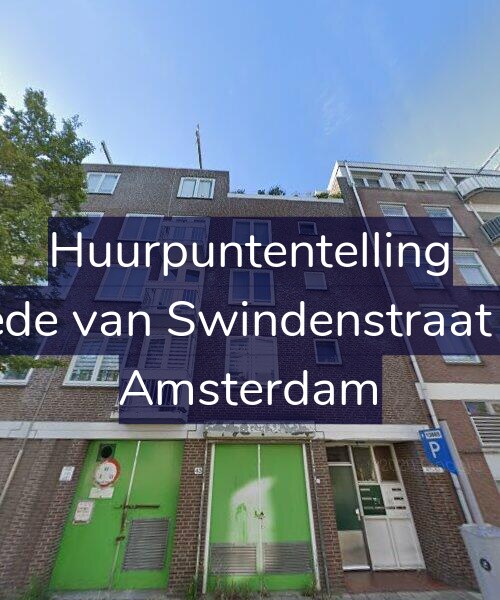 Foto gevel Huurpuntentelling voor Tweede van Swindenstraat 45-B, Amsterdam